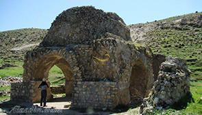 Moshakan Fire Temple in Ilam