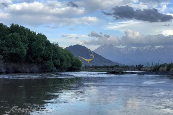 Aras River in Jolfa