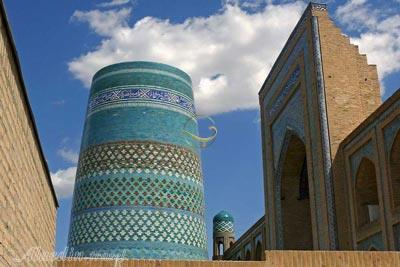 مناره کالتا در خیوه - ازبکستان