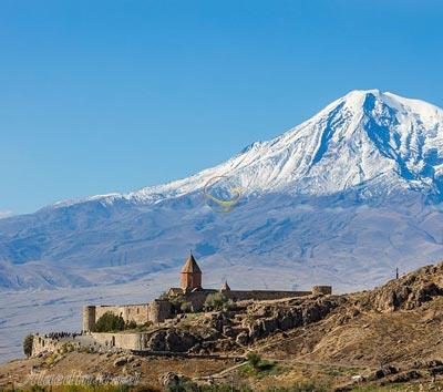 صومعه خور ویراپ در لوسارات - ارمنستان