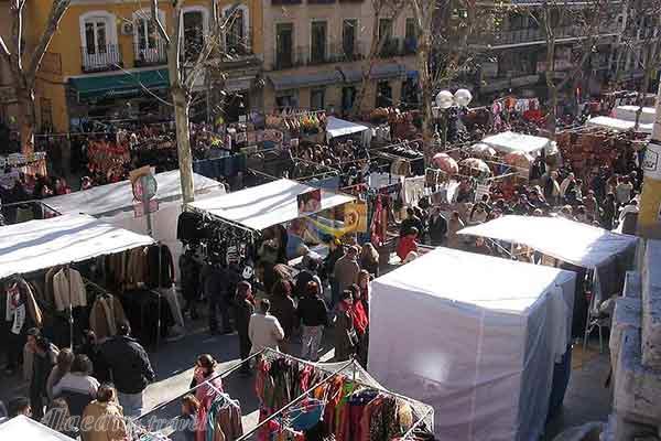 بازار ال راسترو در مادرید - اسپانیا