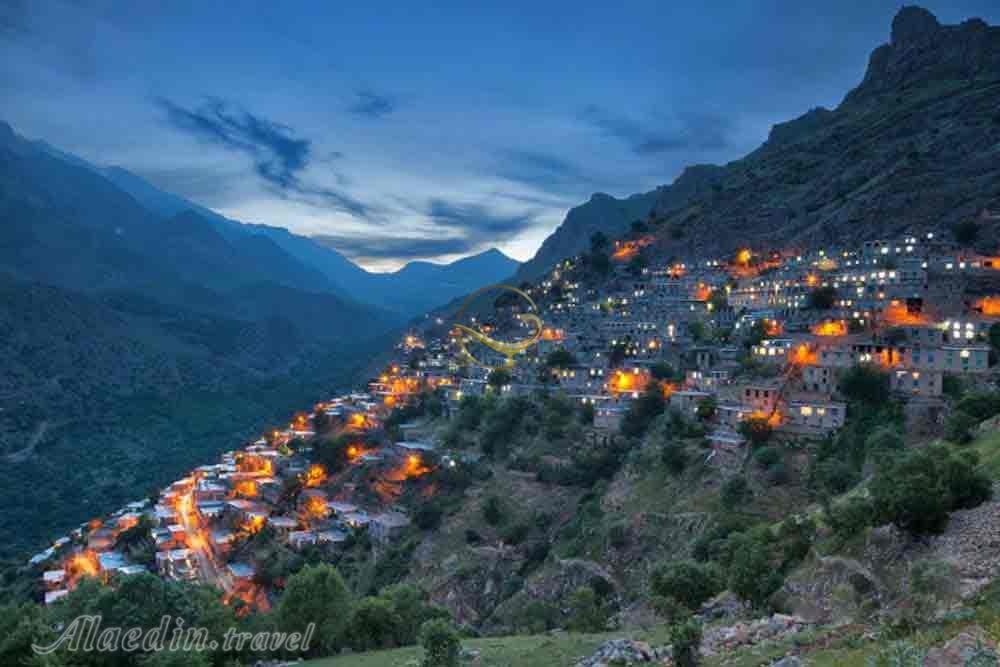 Hawramanat Village in Marivan