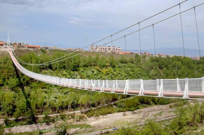 Meshginshahr Suspension Bridge