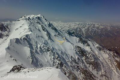 Karkas Mountain in Natanz