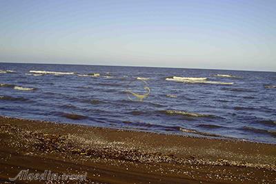 Ramdasht Beach in Rudsar