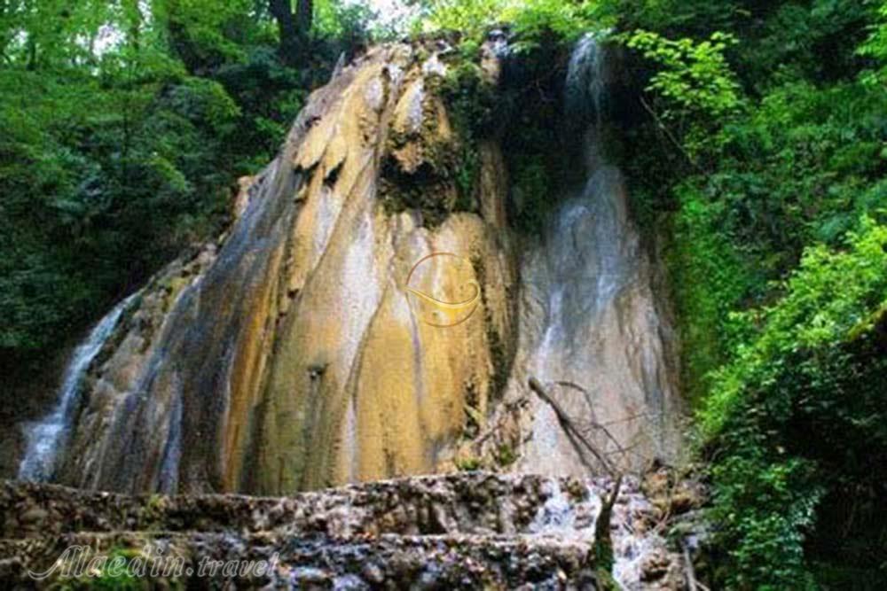 Calcareous (Eskelim) Waterfall of Savadkooh | Alaedin Travel