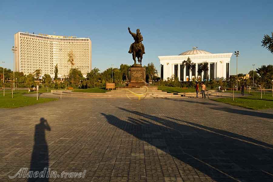 میدان امیر تیمور تاشکند ازبکستان