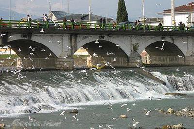 Cheshmeh Kileh Bridge in Tonekabon