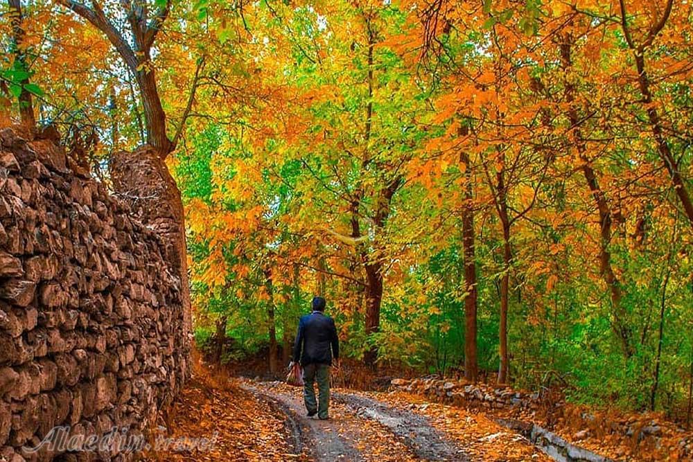 خوانسار یکی از مقاصد زیبای پاییزی در ایران