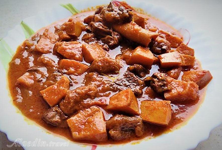 خورش کلیه ترش لرستان 