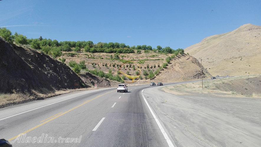 مسیر روستای پالنگان