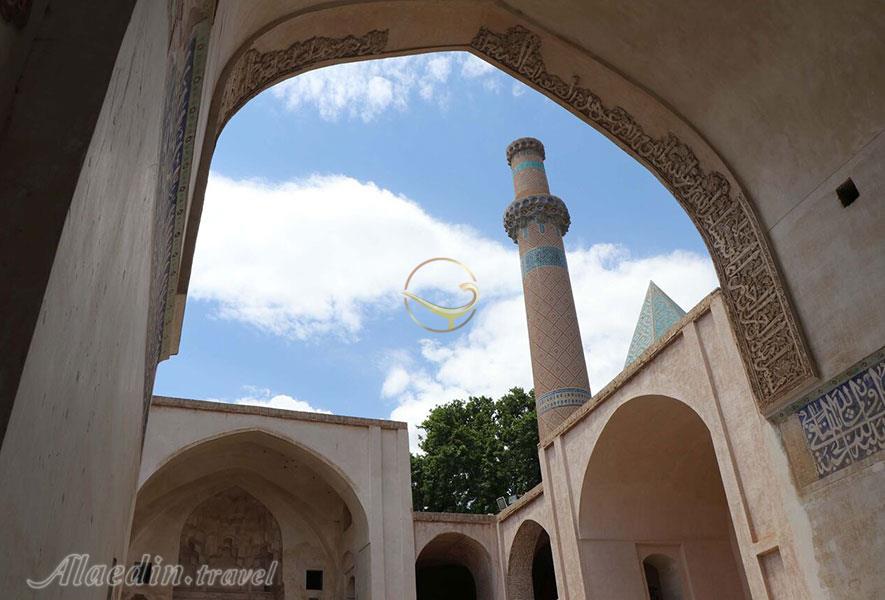 نمای مسجد جامع نطنز 