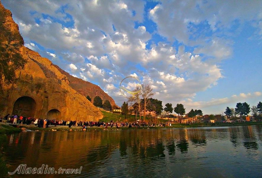 طاق بستان کجاست 