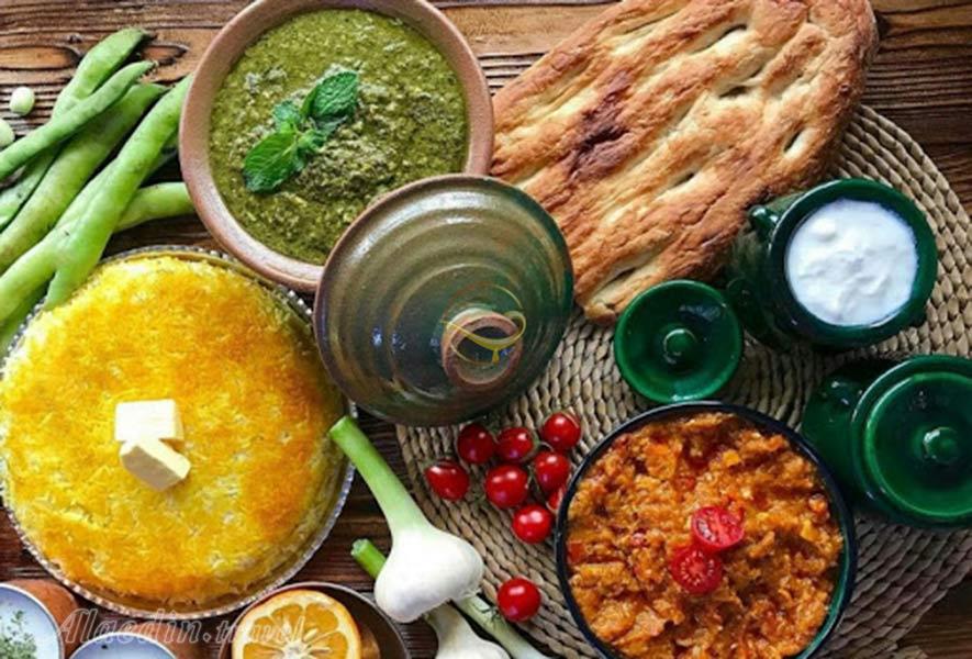 غذاهای سنتی گرگان | خوراکی های محلی ترکمن ها