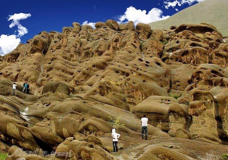 وردیج؛ روستای ارواح سنگی در نزدیکی تهران